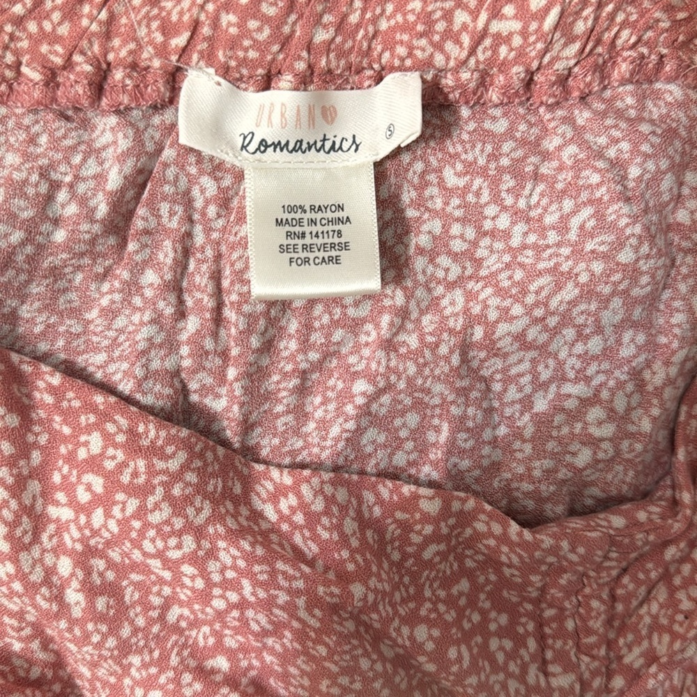Urban Romantics  Ruched Drawstring Ruffle Mini Skirt - Picture 5 of 5